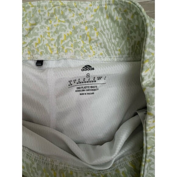 Adidas Women’s Tennis/Pickleball/Golf Skort Lemon/Lime Abstract Size Small - Picture 7 of 7